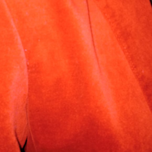 Talbots velvety deep Rose Red two-piece pant suit - Picture 9 of 10